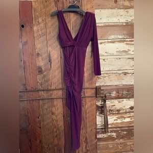 NWT size small eggplant dress!